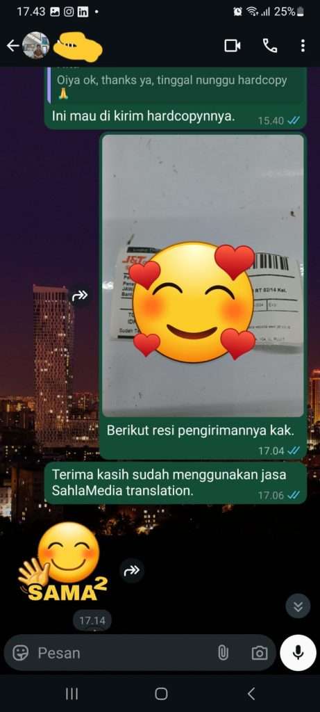 jasa penerjemah tersumpah resmi
